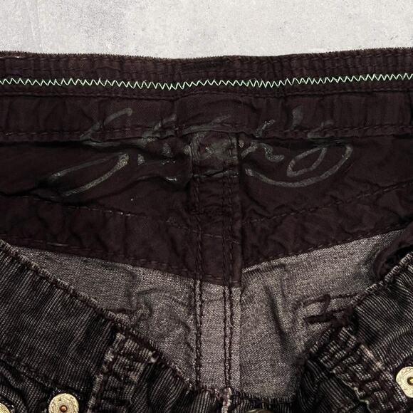 ★ Stitch’s Platinum Label Seminole Scrunched Up Black Jeans ★ - Picture 3 of 9